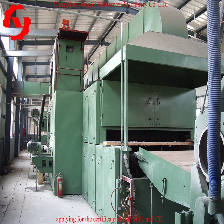 Changshu CE/ISO9001 2.5m μη υφανθε'ντα απόβλητα αισθητά κατασκευή της μηχανής