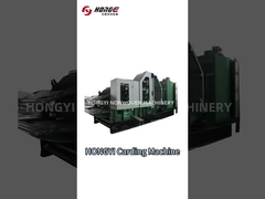 Ποια είναι η διαδικασία παραγωγής της ινών πολυεστέρα μέσω της μηχανής καρδίωσης;