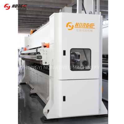 Punching βελόνων υψηλής ταχύτητας 3800mm μη υφαμένη υφαντική μηχανή για αισθητός